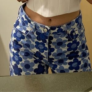 Zara floral denim Y2K